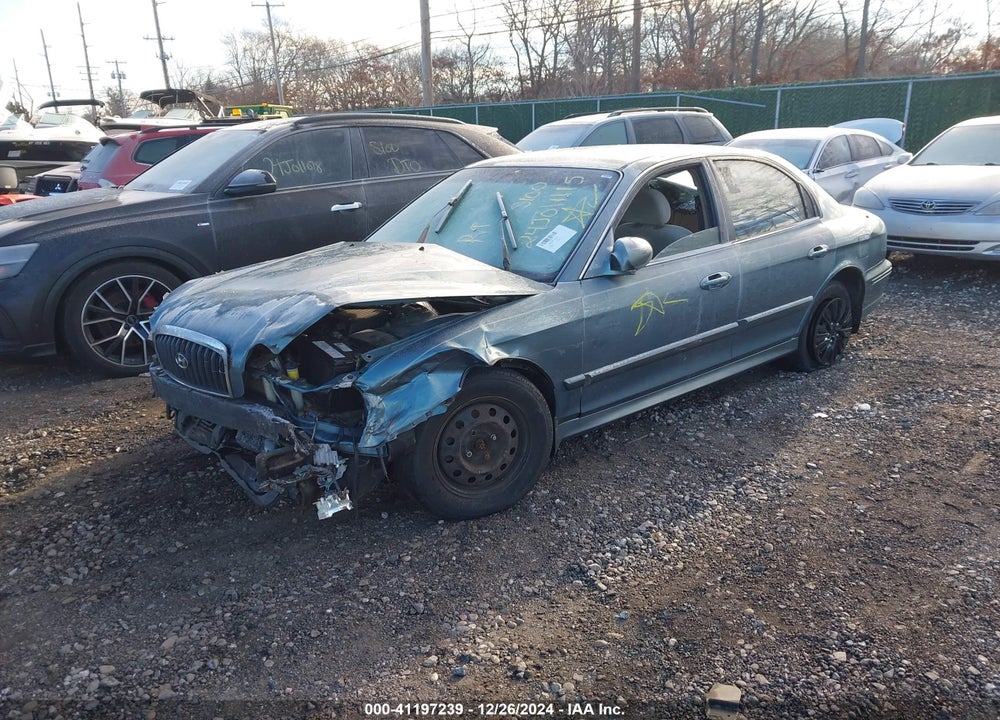 2005 HYUNDAI SONATA GL V6 VIN: KMHWF25H05A197185