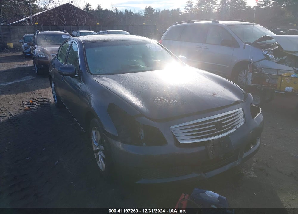2007 INFINITI G35X VIN: JNKBV61F07M812853