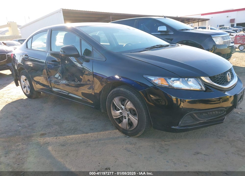 2013 HONDA CIVIC LX VIN: 19XFB2F54DE280957