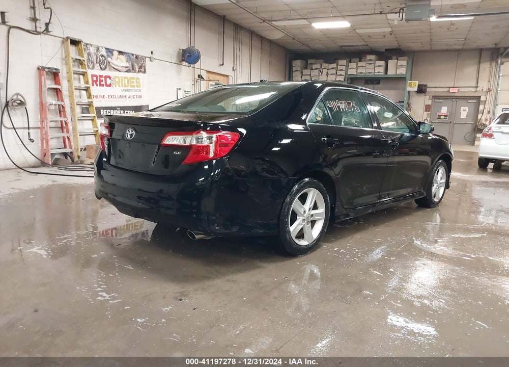 2012 TOYOTA CAMRY SE VIN: 4T1BF1FK5CU589240