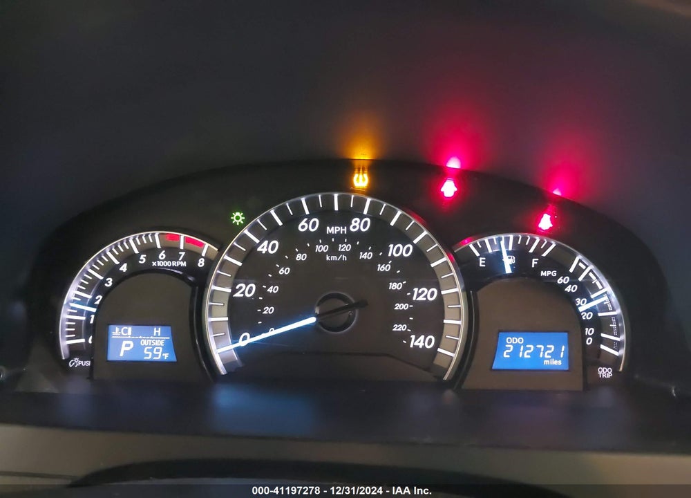 2012 TOYOTA CAMRY SE VIN: 4T1BF1FK5CU589240