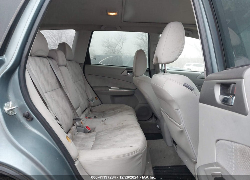 2009 SUBARU FORESTER 2.5X VIN: JF2SH63639H786414