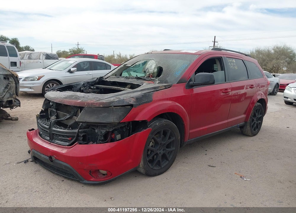 2016 DODGE JOURNEY VIN: 3C4PDCBB7GT186720