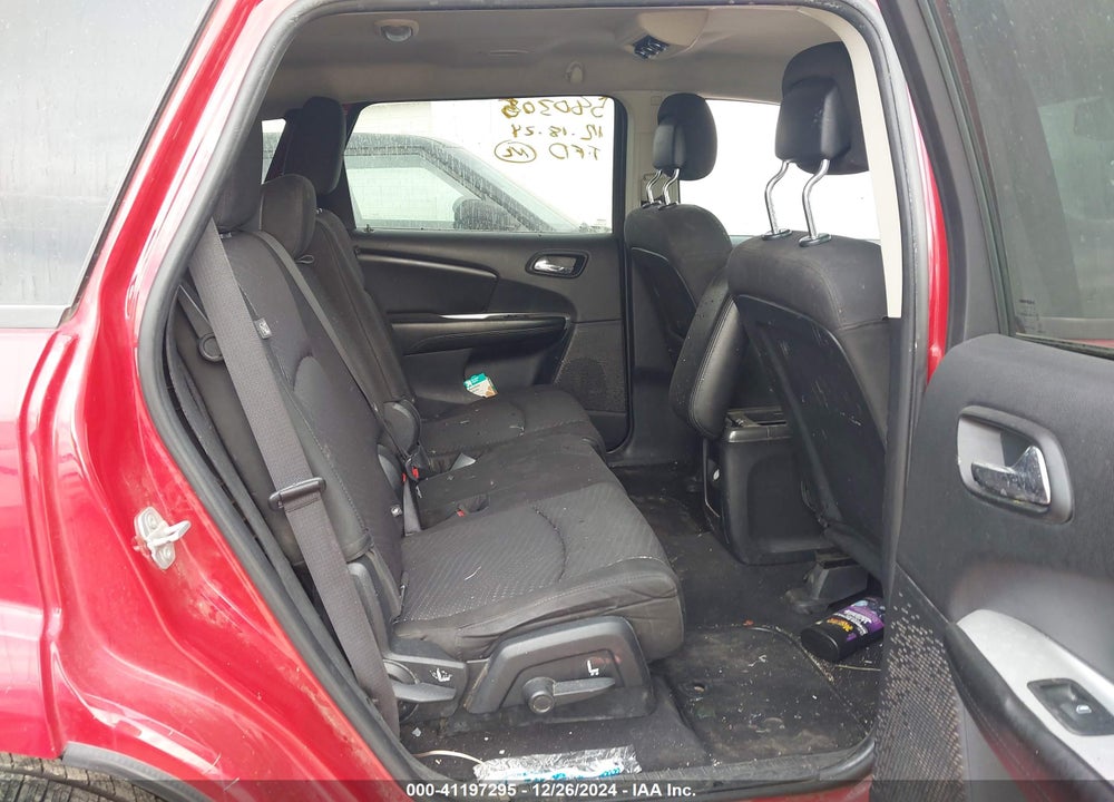 2016 DODGE JOURNEY VIN: 3C4PDCBB7GT186720