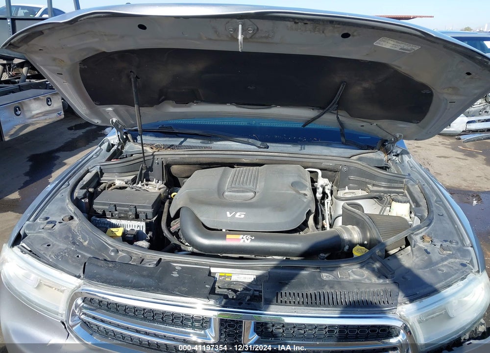 2014 DODGE DURANGO SXT VIN: 1C4RDHAG2EC351584