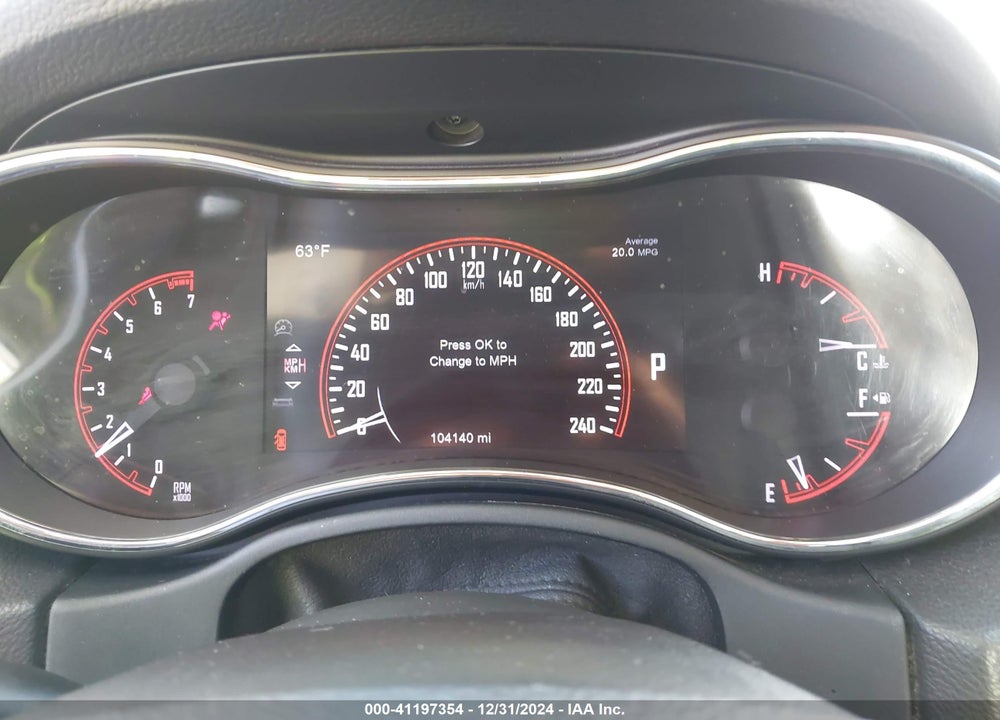 2014 DODGE DURANGO SXT VIN: 1C4RDHAG2EC351584