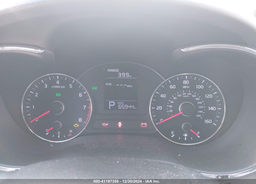 2016 KIA FORTE LX VIN: KNAFK4A63G5587593