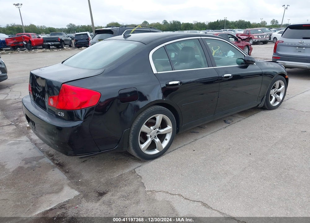 2006 INFINITI G35 VIN: JNKCV51E56M519096