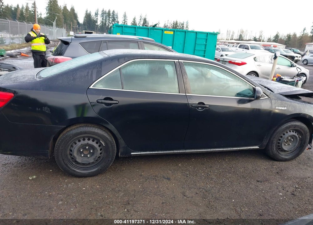 2013 TOYOTA CAMRY HYBRID LE VIN: 4T1BD1FK9DU077438