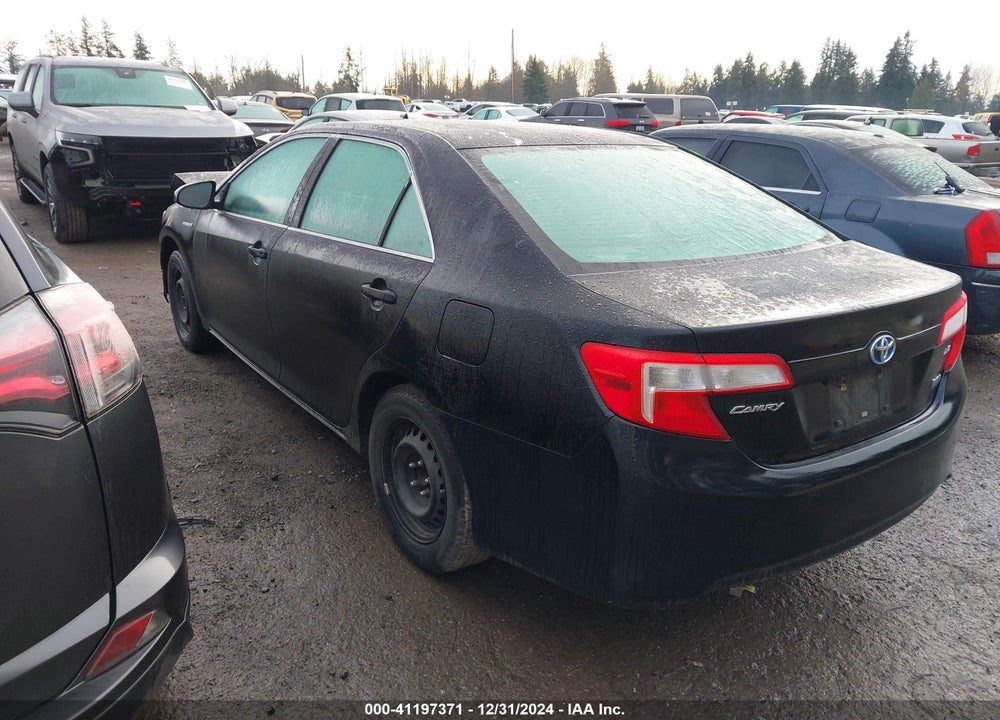 2013 TOYOTA CAMRY HYBRID LE VIN: 4T1BD1FK9DU077438