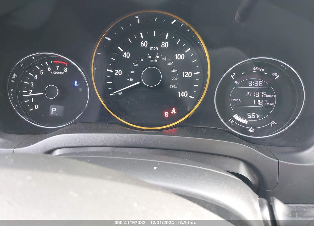 2017 HONDA HR-V EX-L VIN: 3CZRU5H75HM703235