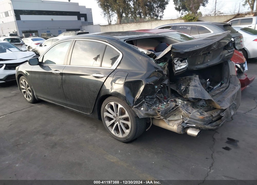 2015 HONDA ACCORD SPORT VIN: 1HGCR2F50FA079613