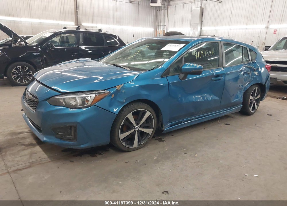 2018 SUBARU IMPREZA VIN: 4S3GTAL6XJ1706870