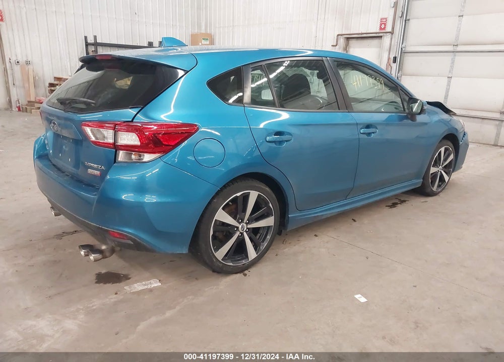 2018 SUBARU IMPREZA VIN: 4S3GTAL6XJ1706870