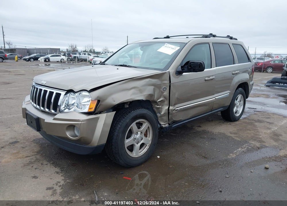 2005 CHEROKEE JEEP GRAND  LIMITED VIN: 1J8HR58225C636381