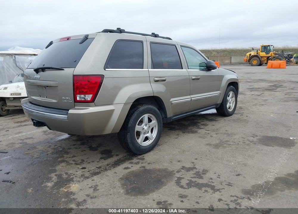 2005 CHEROKEE JEEP GRAND  LIMITED VIN: 1J8HR58225C636381