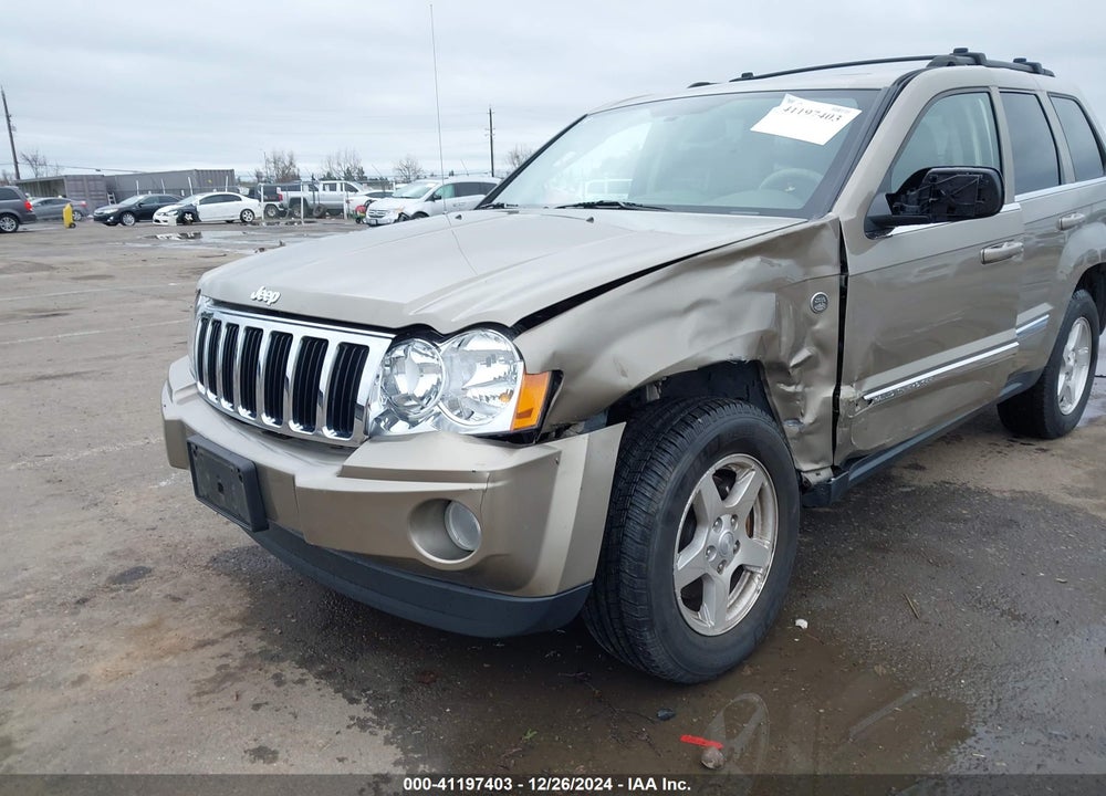 2005 CHEROKEE JEEP GRAND  LIMITED VIN: 1J8HR58225C636381