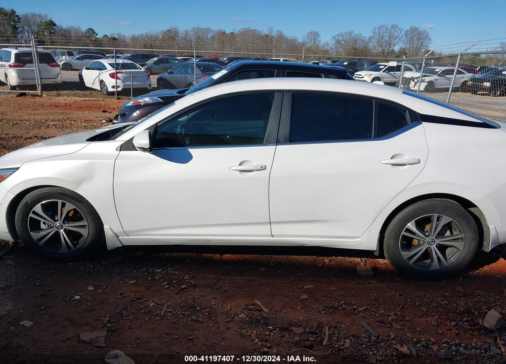 2020 NISSAN SENTRA SV XTRONIC CVT VIN: 3N1AB8CV4LY221330