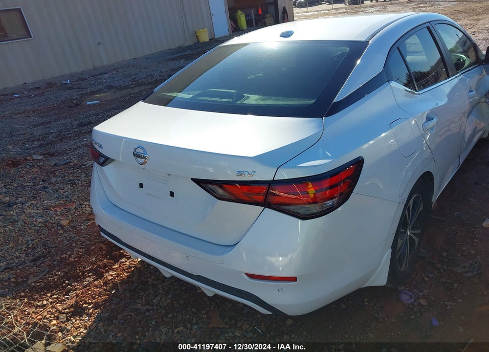 2020 NISSAN SENTRA SV XTRONIC CVT VIN: 3N1AB8CV4LY221330