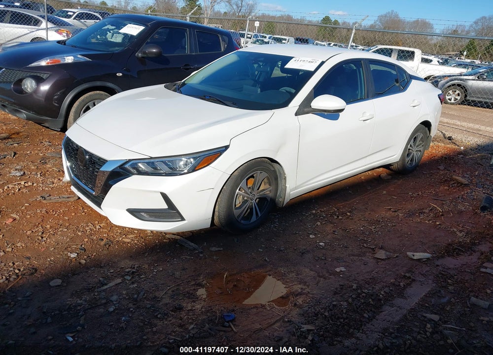 2020 NISSAN SENTRA SV XTRONIC CVT VIN: 3N1AB8CV4LY221330