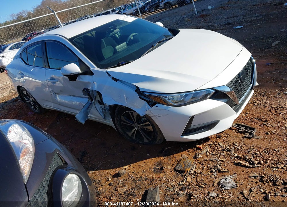 2020 NISSAN SENTRA SV XTRONIC CVT VIN: 3N1AB8CV4LY221330