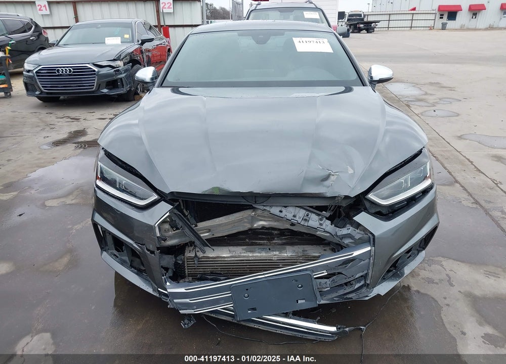 2018 AUDI S5 3.0T PREMIUM PLUS VIN: WAUB4CF56JA014172