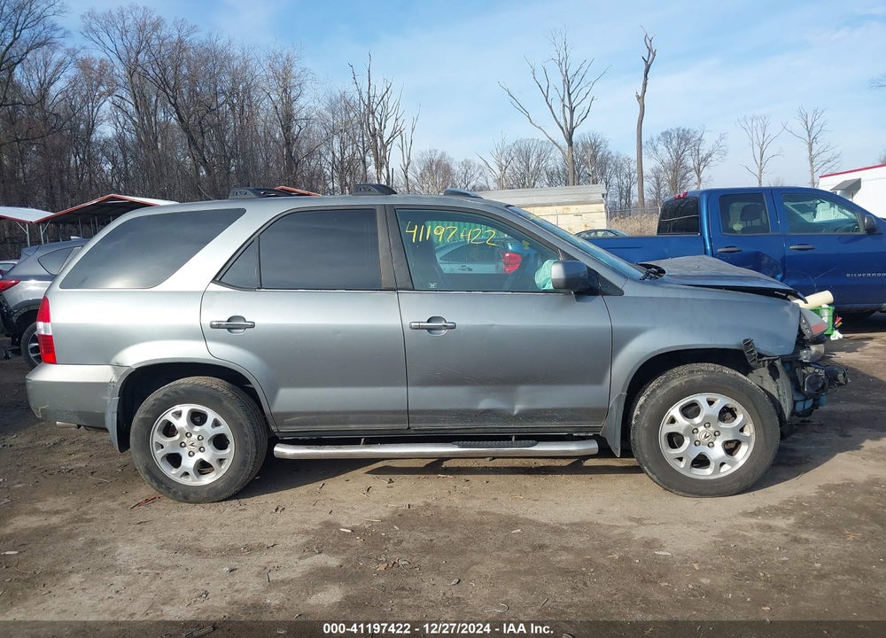 2002 ACURA MDX VIN: 2HNYD18672H500655