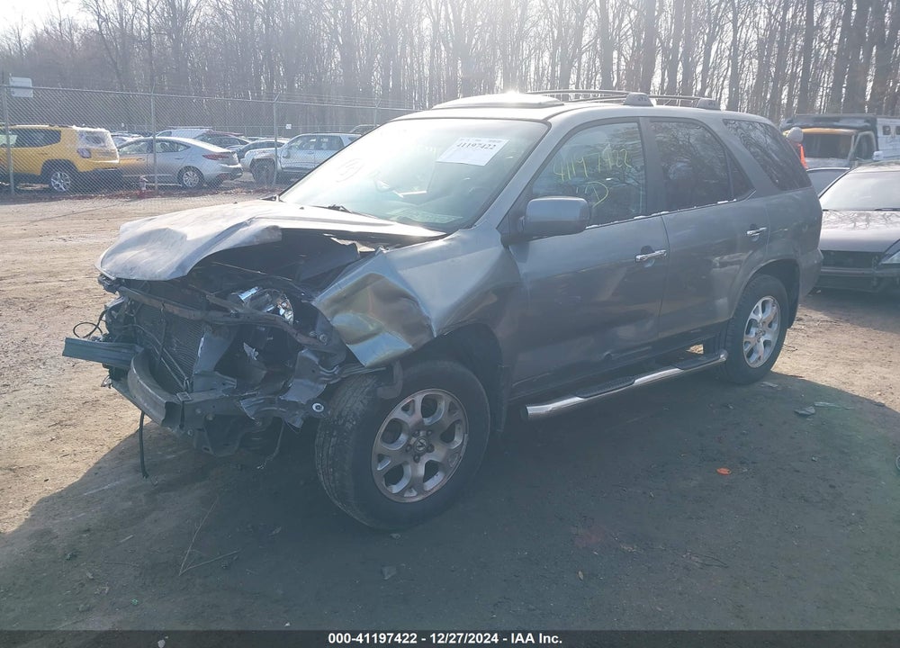 2002 ACURA MDX VIN: 2HNYD18672H500655