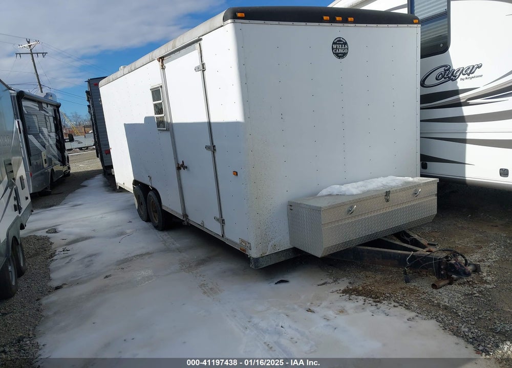 1992 WELLS CARGO UNKNOWN VIN: 1WC200J26N3023603