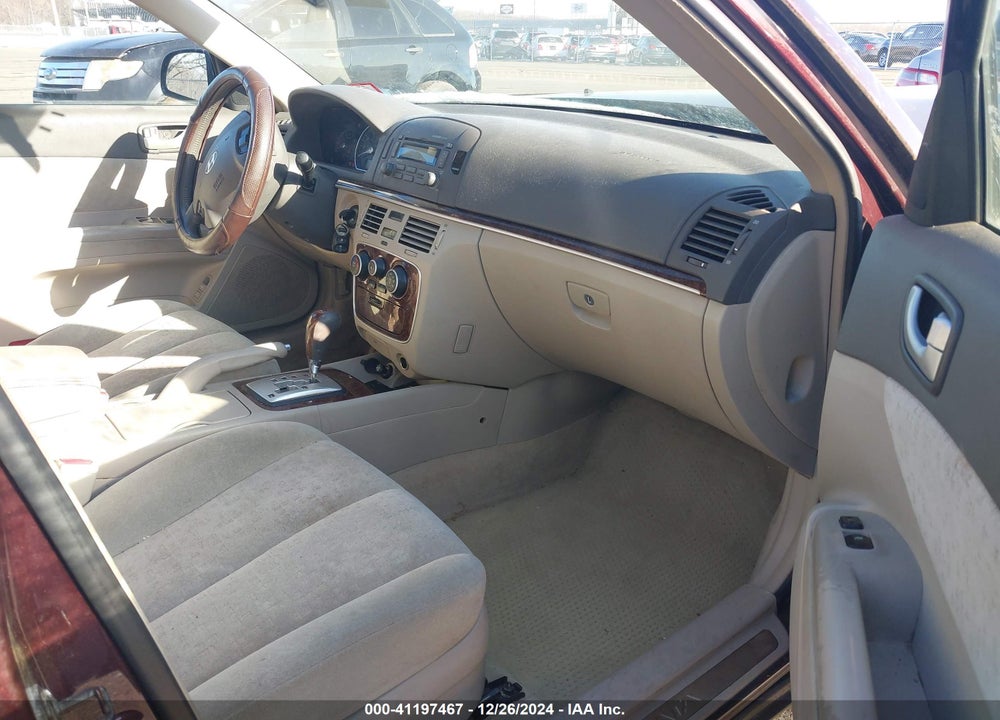 2006 HYUNDAI SONATA GLS V6/LX V6 VIN: 5NPEU46F76H109368
