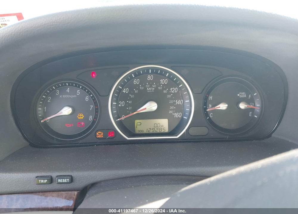 2006 HYUNDAI SONATA GLS V6/LX V6 VIN: 5NPEU46F76H109368