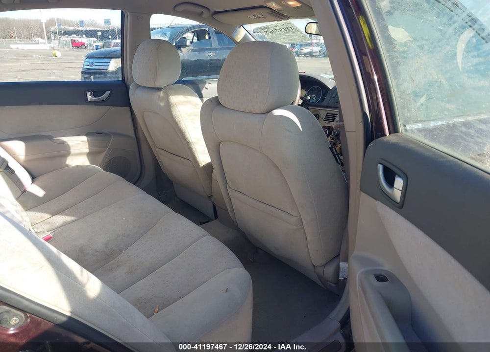 2006 HYUNDAI SONATA GLS V6/LX V6 VIN: 5NPEU46F76H109368