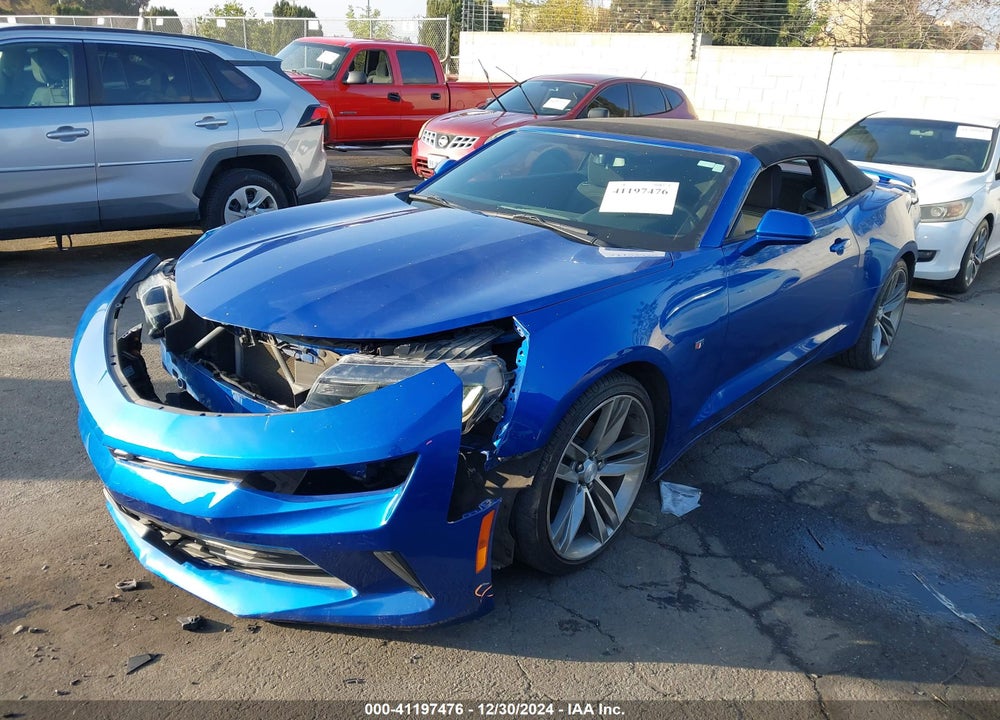 2017 CHEVROLET CAMARO VIN: 1G1FA3DS7H0107474