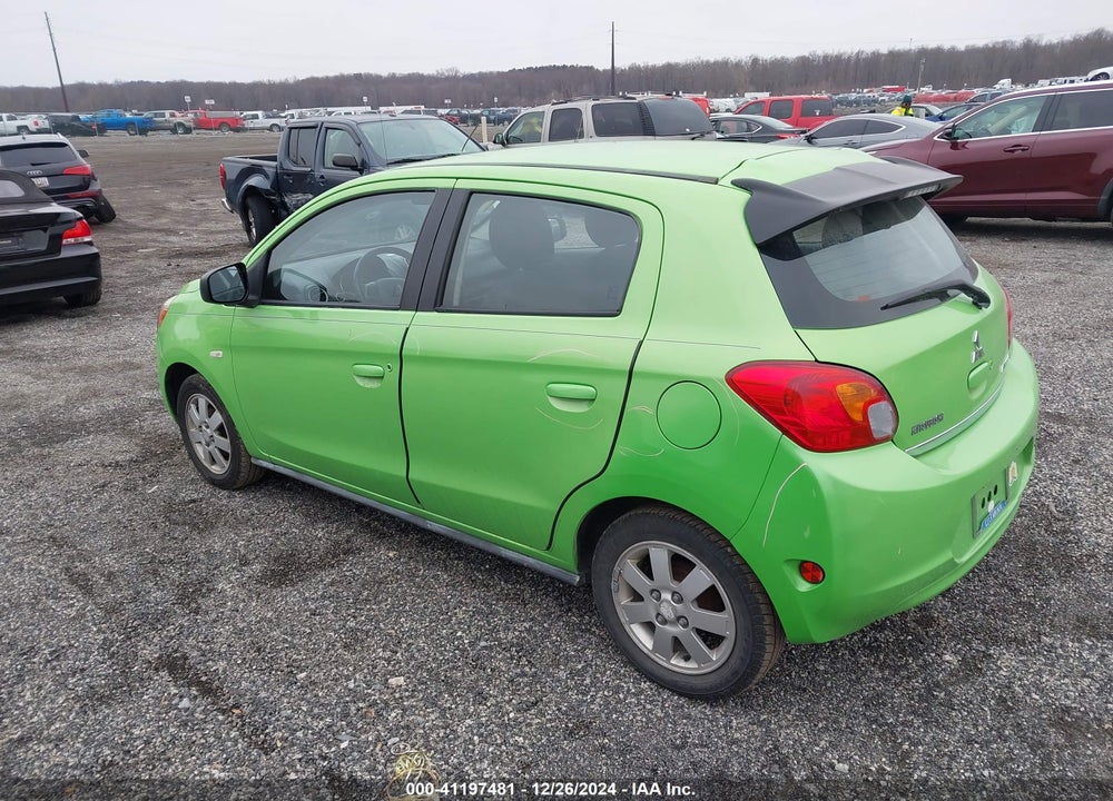 2014 MITSUBISHI MIRAGE VIN: ML32A4HJ5EH018239