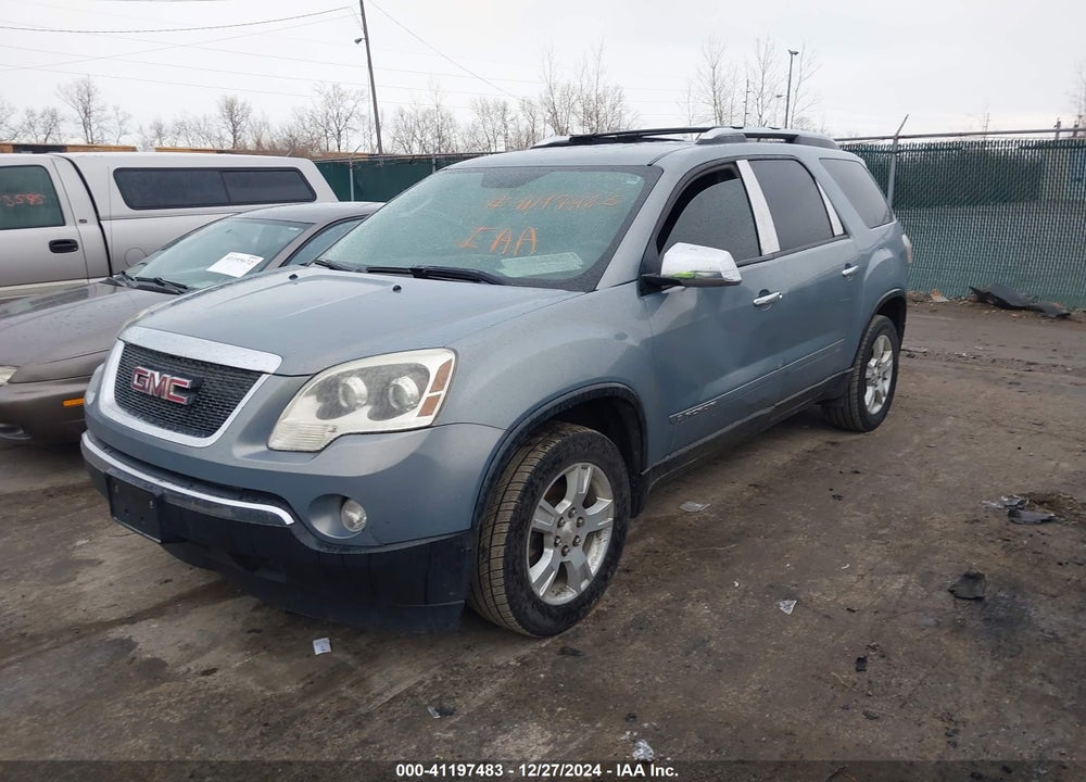 2008 GMC ACADIA SLE-1 VIN: 1GKER13778J142589