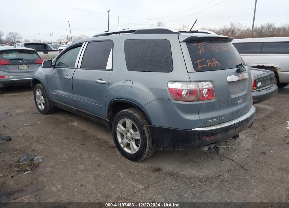 2008 GMC ACADIA SLE-1 VIN: 1GKER13778J142589