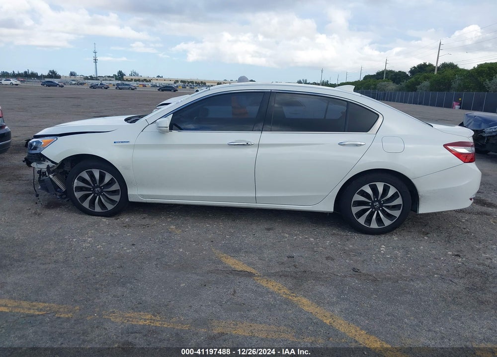 2017 HONDA ACCORD HYBRID VIN: JHMCR6F5XHC001366