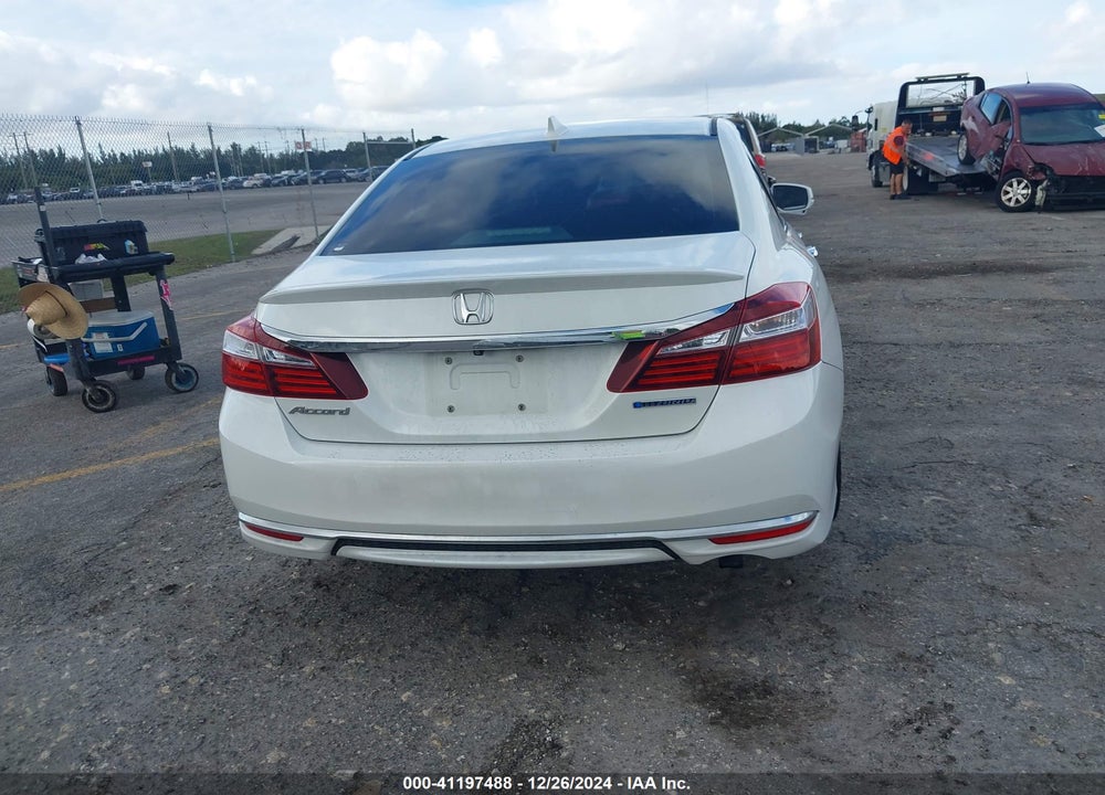 2017 HONDA ACCORD HYBRID VIN: JHMCR6F5XHC001366
