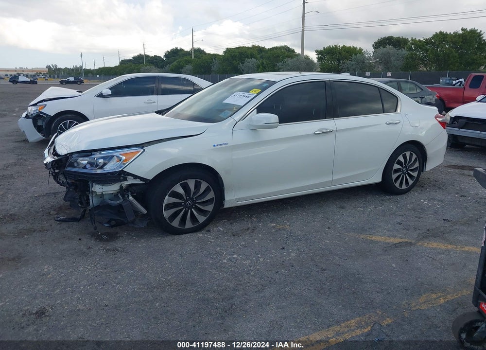 2017 HONDA ACCORD HYBRID VIN: JHMCR6F5XHC001366