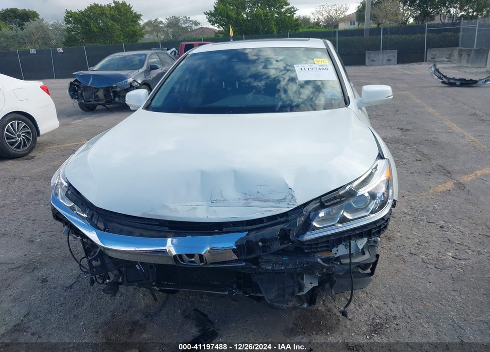 2017 HONDA ACCORD HYBRID VIN: JHMCR6F5XHC001366