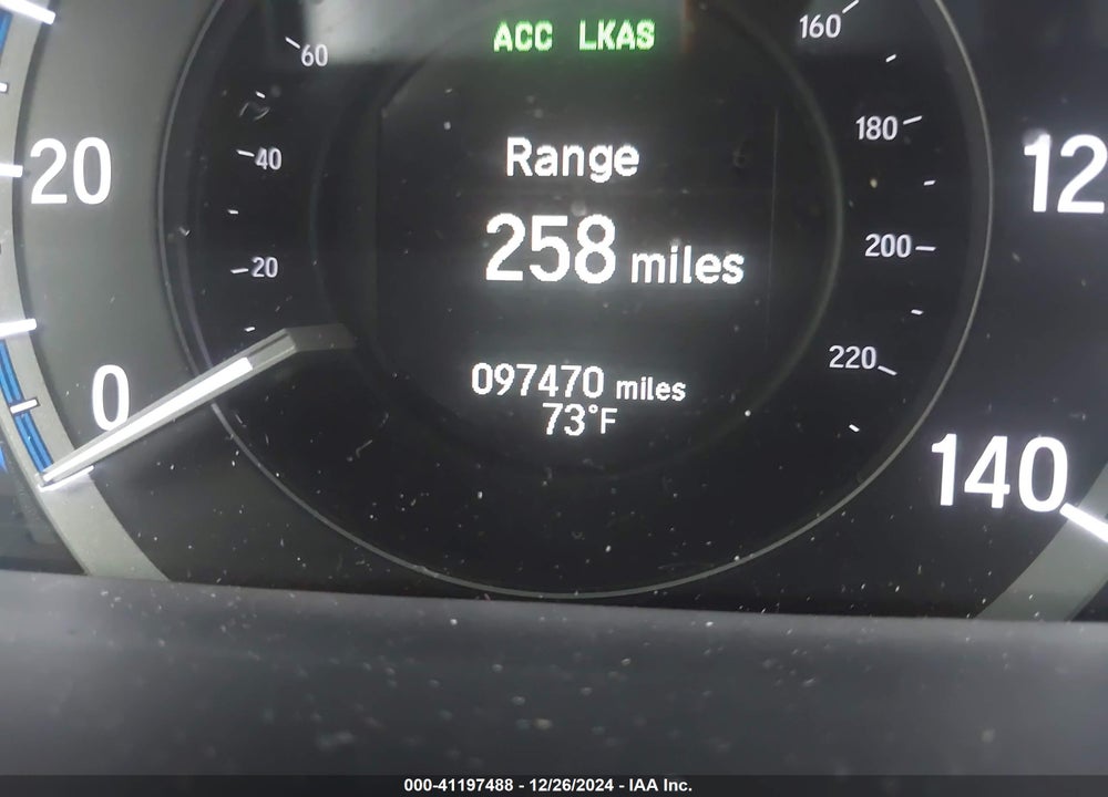 2017 HONDA ACCORD HYBRID VIN: JHMCR6F5XHC001366