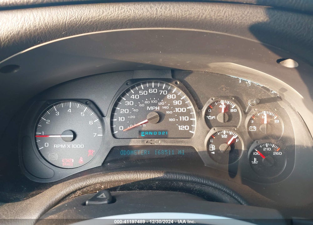 2005 CHEVROLET TRAILBLAZER LT VIN: 1GNDT13S252161805