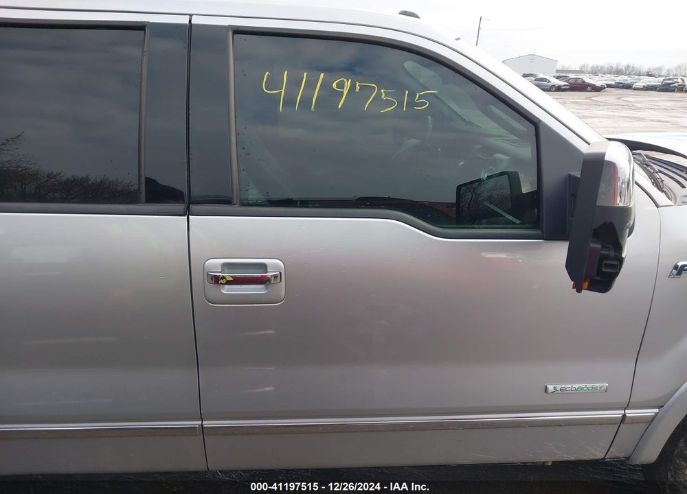 2012 FORD F-150 PLATINUM VIN: 1FTFW1ET9CFB00780