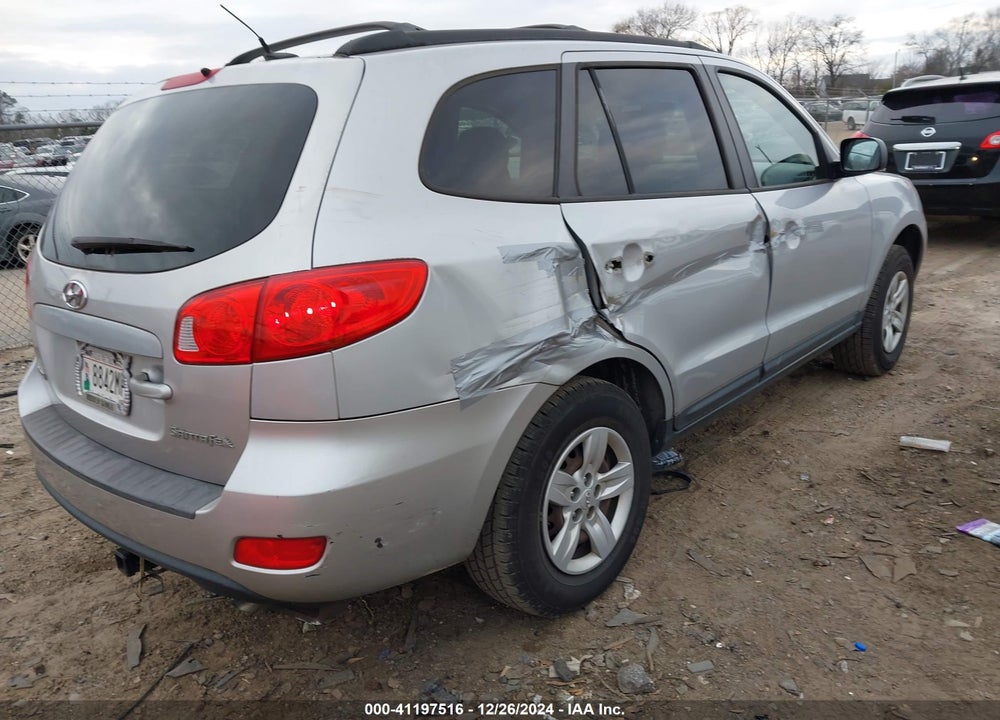 2009 HYUNDAI SANTA FE GLS VIN: 5NMSG13D89H282507