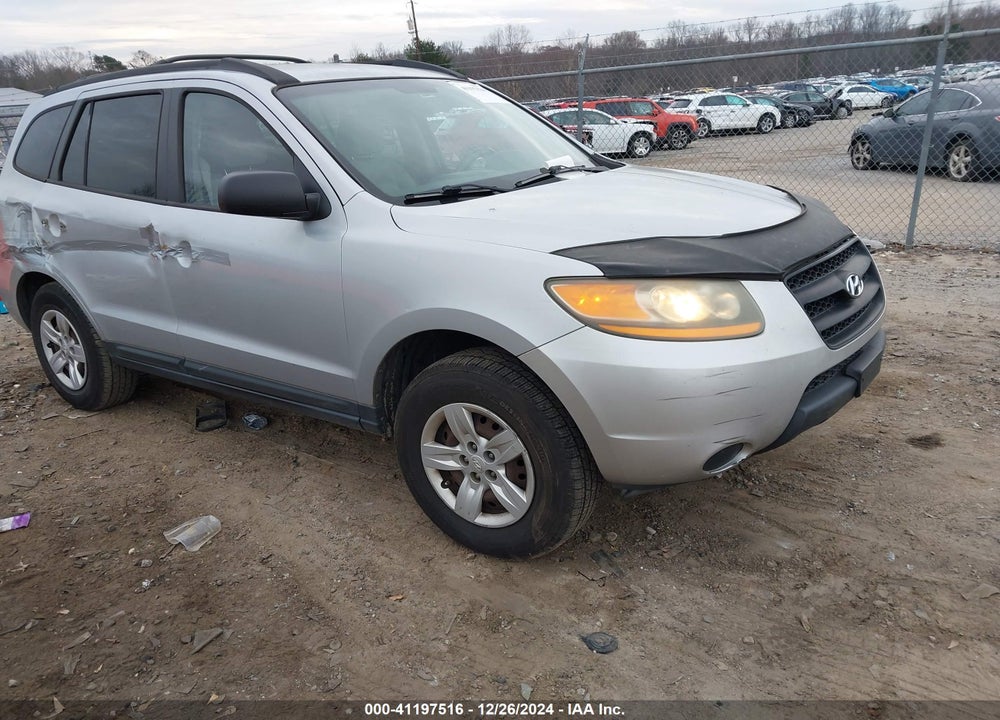 2009 HYUNDAI SANTA FE GLS VIN: 5NMSG13D89H282507