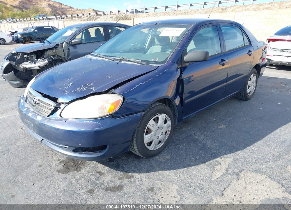 2008 TOYOTA COROLLA CE VIN: 2T1BR32E58C938442