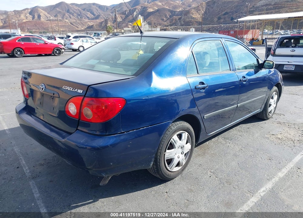2008 TOYOTA COROLLA CE VIN: 2T1BR32E58C938442