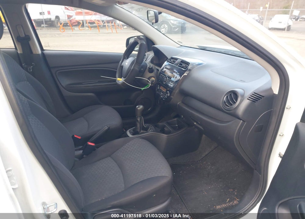 2015 MITSUBISHI MIRAGE DE/RF VIN: ML32A3HJ8FH040764