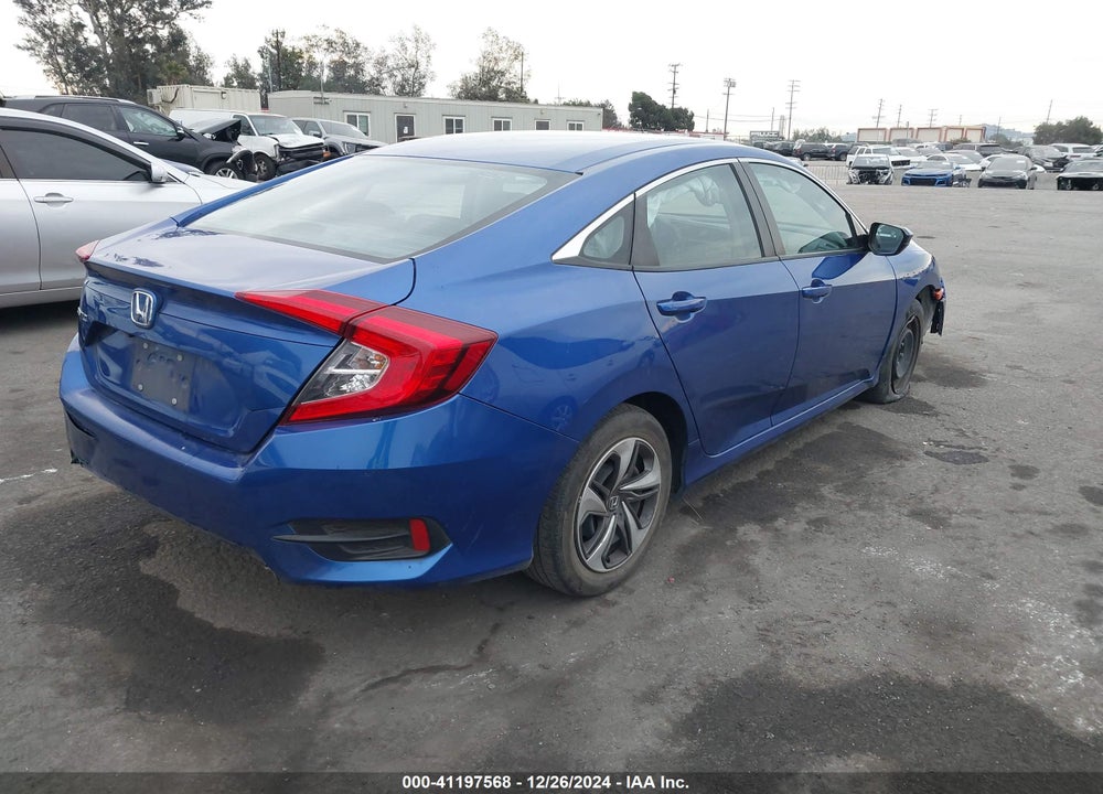 2020 HONDA CIVIC VIN: 2HGFC2F67LH566537