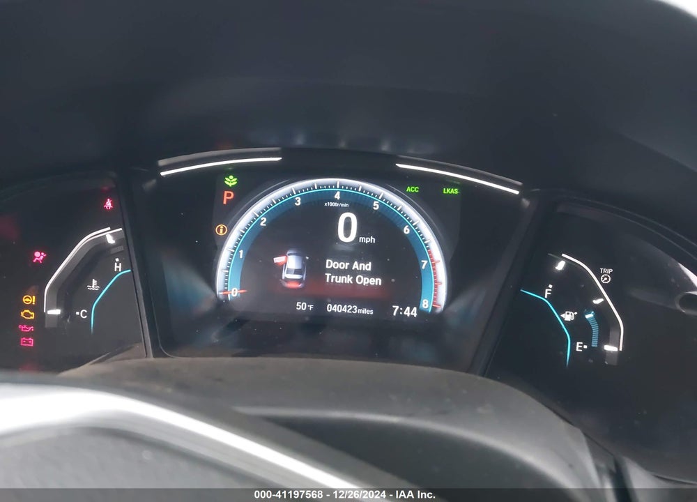 2020 HONDA CIVIC VIN: 2HGFC2F67LH566537